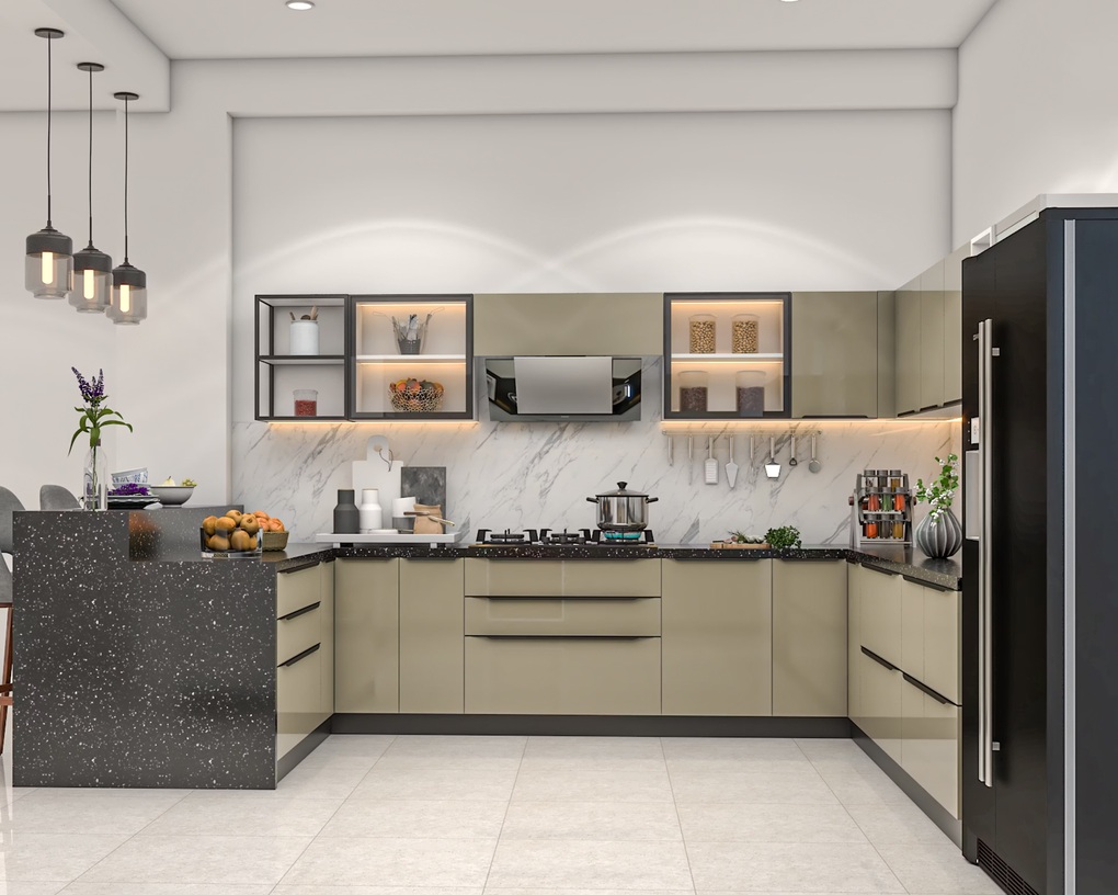 5 tuyệt chiêu thiết kế giúp không gian bếp mở luôn gọn gàng và tinh tươm - 1