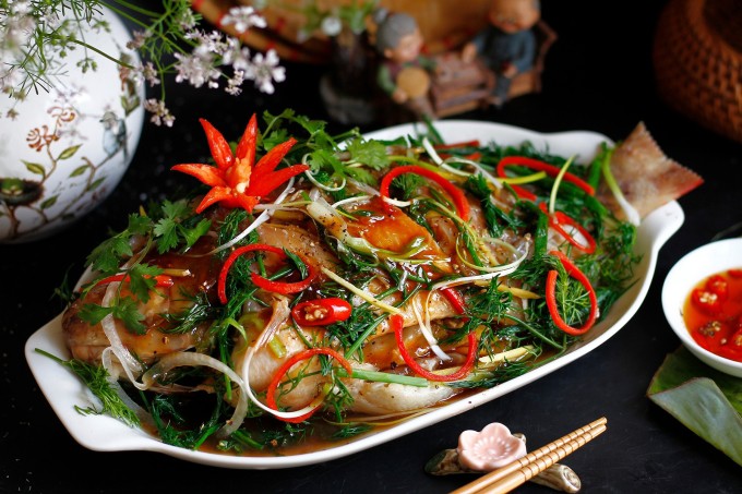 Cá hấp gừng là món ăn vừa ngon miệng vừa tốt cho da.