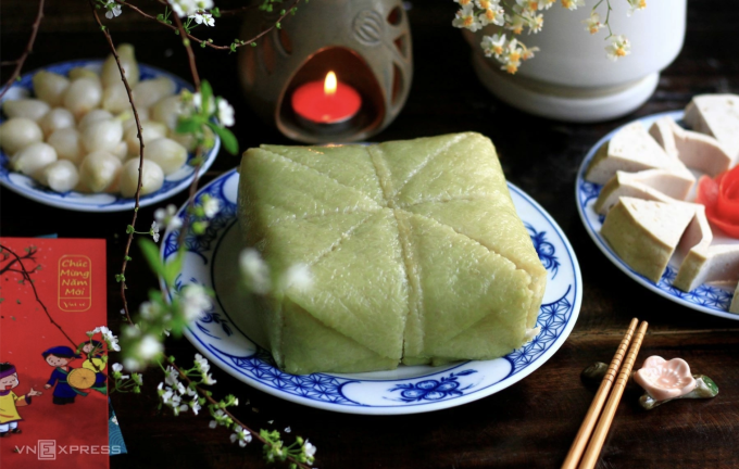 Bánh chưng là linh hồn của ngày Tết. Ảnh: Bùi Thủy