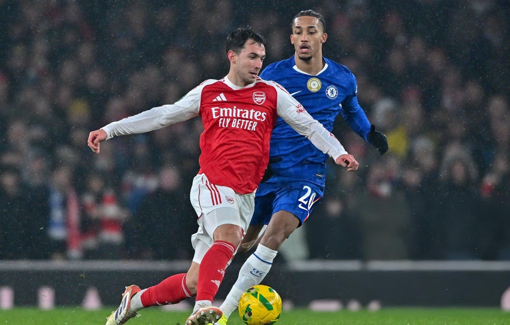 Arsenal loại Chelsea nghẹt thở, vào chung kết Cúp Liên đoàn Anh - 1