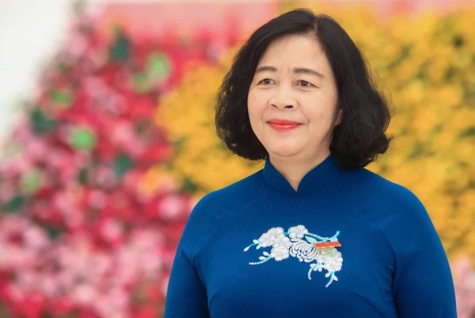 Chủ tịch Ủy ban Trung ương Mặt trận Tổ quốc Việt Nam Bùi Thị Minh Hoài. Ảnh: Hoàng Phong