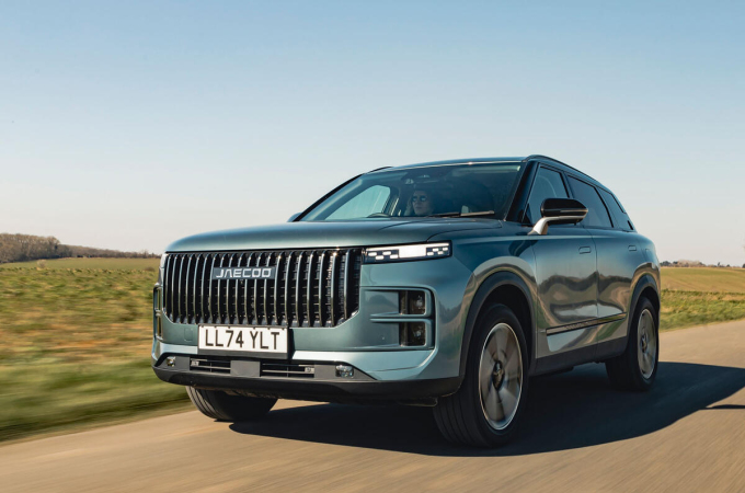 Jaecoo J7 tại thị trường Anh. Ảnh: Autocar