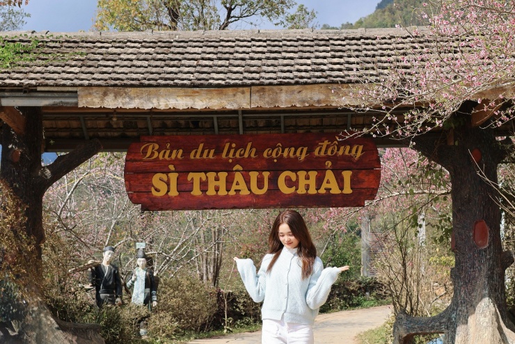 Bản du lịch cộng đồng Sì Thâu Chải là nơi nhiều du khách ưu ái gọi là "bản cổ tích". Ảnh: Lê Thu Thảo