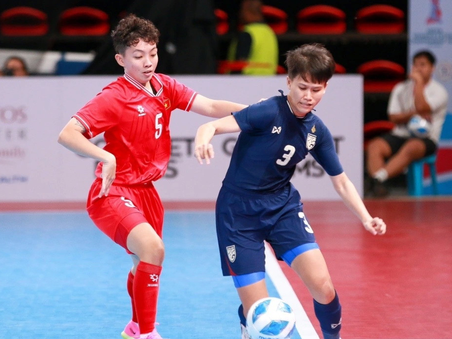 Bán kết Giải futsal nữ Đông Nam Á 2026: Việt Nam quyết đấu chủ nhà Thái Lan 1 futsal - Ảnh 1.