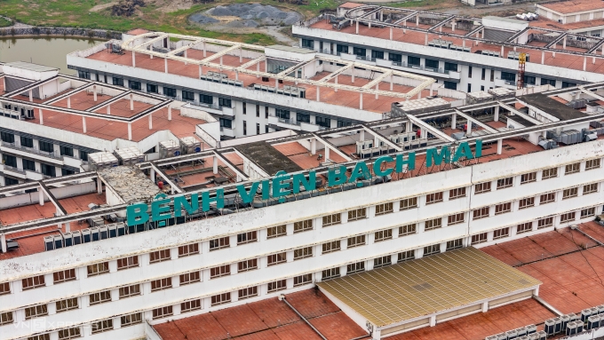 Dự án Bệnh viện Bạch Mai cơ sở 2 đặt tại tỉnh Hà Nam cũ đang bỏ không. Ảnh: Giang Huy