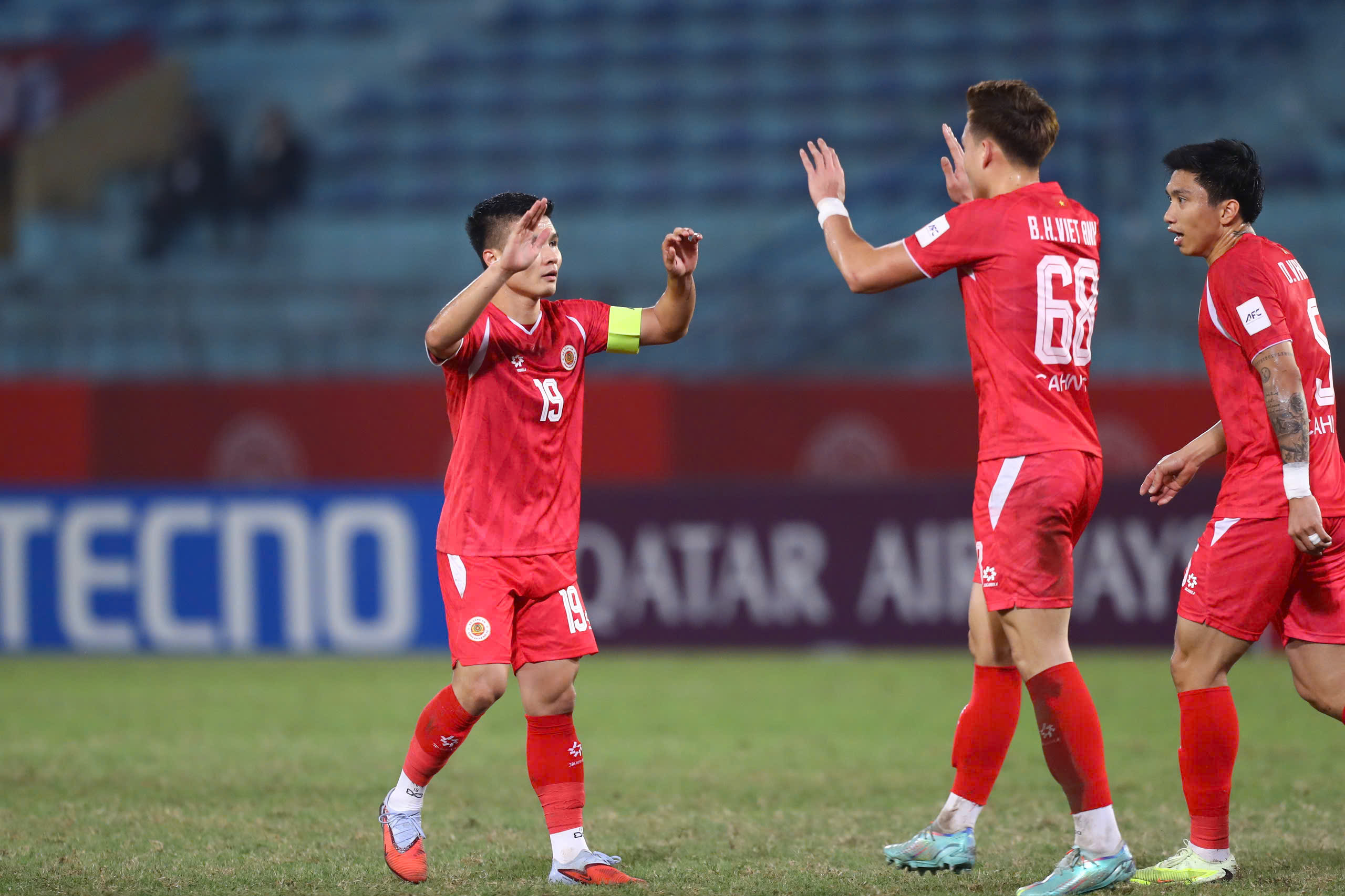 Quang Hải chói sáng rực rỡ, Đình Bắc lập siêu phẩm: CLB CAHN đè bẹp Tampines Rovers- Ảnh 2.