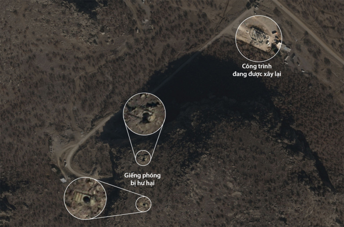 Căn cứ tên lửa Imam Ali ở Khorramabad, Iran ngày 5/1. Ảnh: CNN