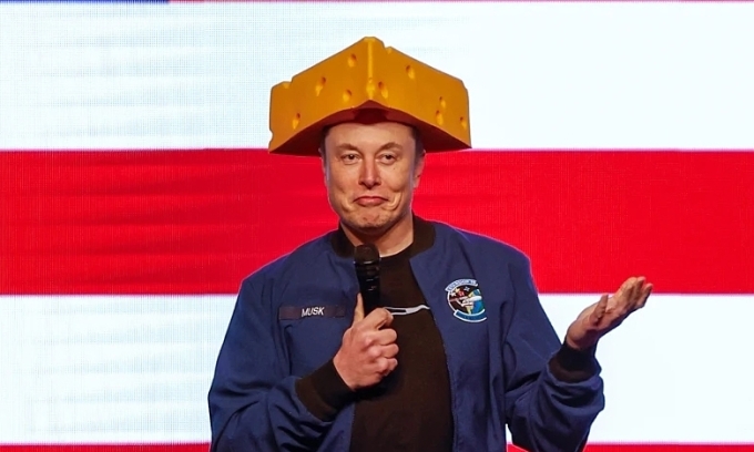 Tỷ phú Elon Musk tại Green Bay, Wisconsin (Mỹ) tháng 3/2025. Ảnh: AP