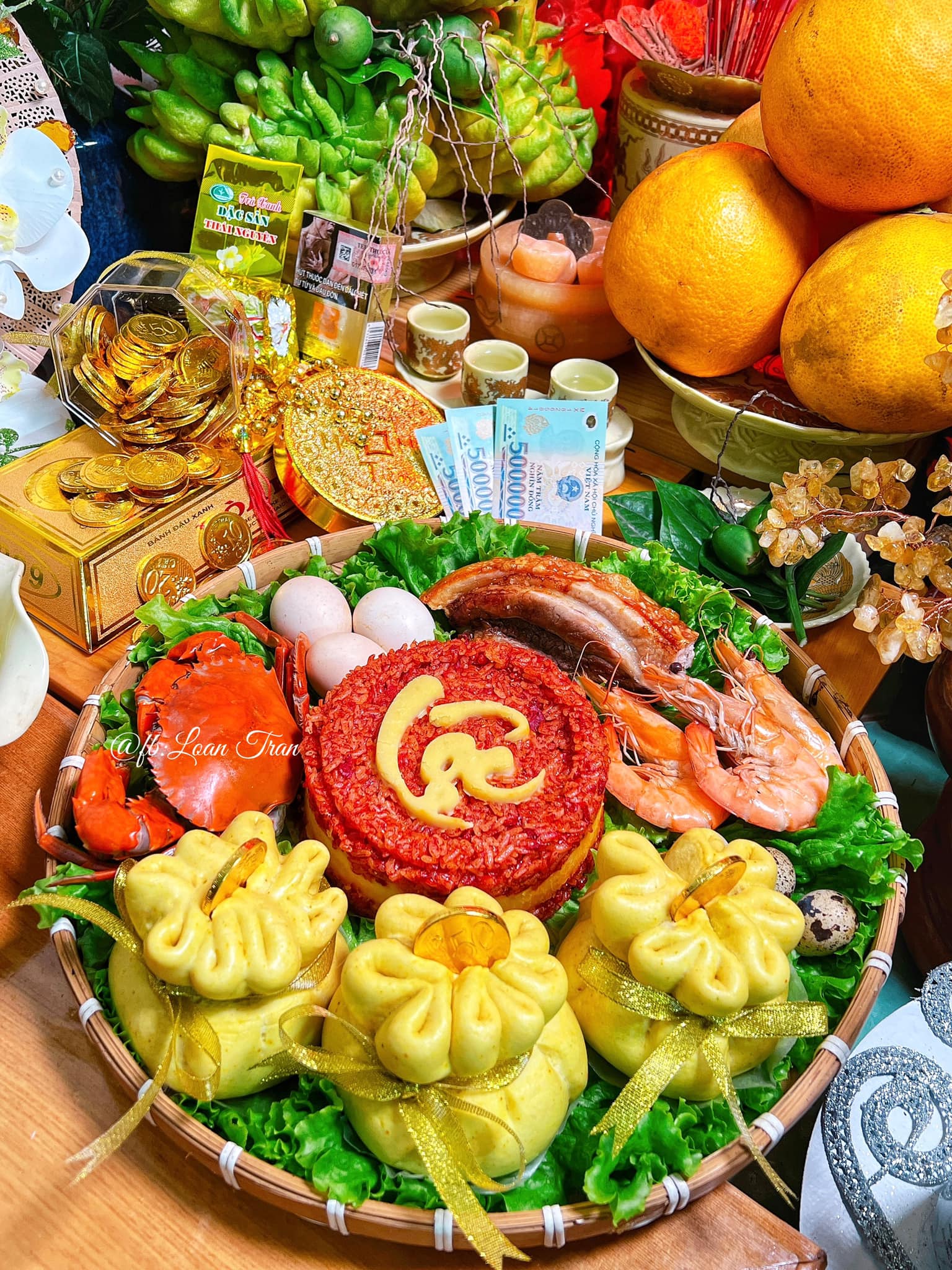 Mâm cúng vía Thần Tài chuẩn chỉnh nhất: Chỉ cần sắm đủ những món này, cả năm làm ăn trúng mánh, lộc lá đầy nhà!- Ảnh 2. Mâm cúng vía Thần Tài chuẩn chỉnh nhất: Chỉ cần sắm đủ những món này, cả năm làm ăn trúng mánh, lộc lá đầy nhà!- Ảnh 2.