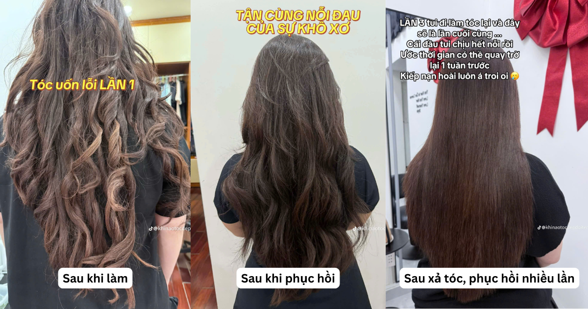 Kiếp nạn làm tóc cận Tết: Chị em 