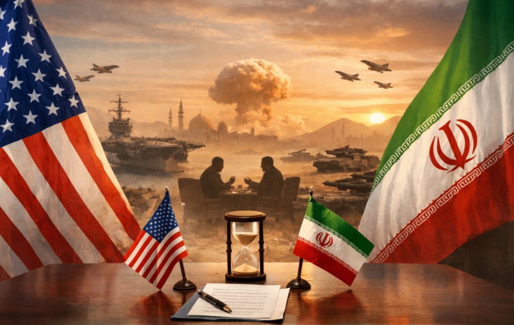 Chi tiết mới về thế bố trí và binh lực khổng lồ của Mỹ gần Iran - 1