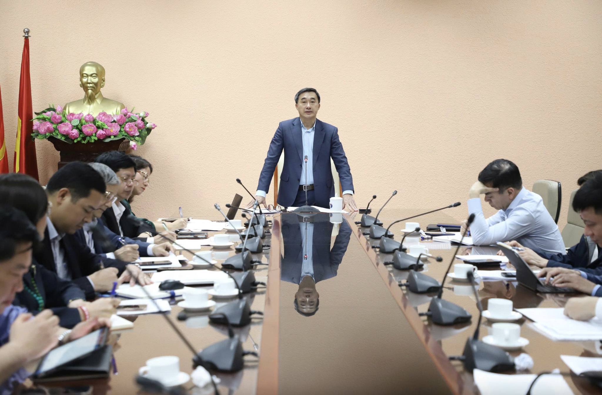 Chuẩn bị nhân lực vận hành cơ sở 2 bệnh viện Bạch Mai, Việt Đức tại Ninh Bình - Ảnh 1. Bệnh viện Bạch Mai - Ảnh 1.