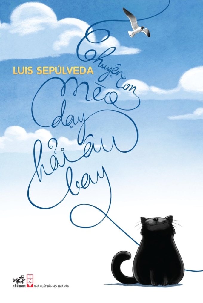 Bìa tác phẩm Chuyện con mèo dạy con hải âu bay. Ảnh: Nha Nam