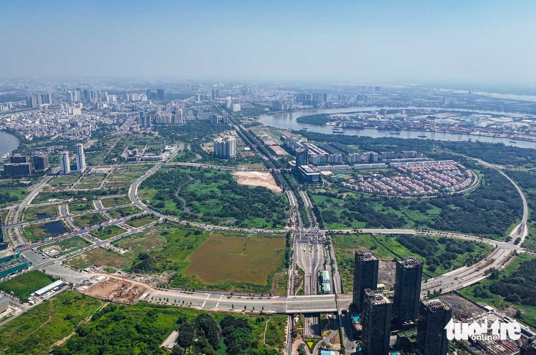 Đại Quang Minh đề xuất lập quy hoạch TOD dọc metro số 2, đường sắt nối sân bay Long Thành 1 metro số 2 - Ảnh 1.