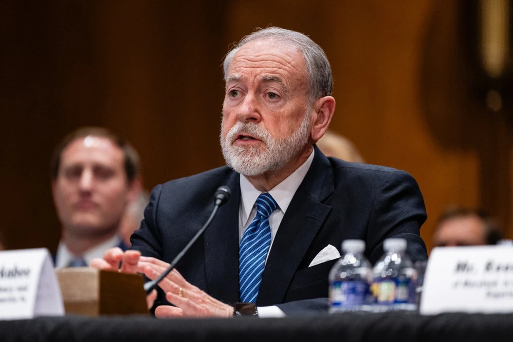 Đại sứ Mỹ tại Israel Mike Huckabee. Ảnh: NEW YORK TIMES Đại sứ Mỹ.jpg