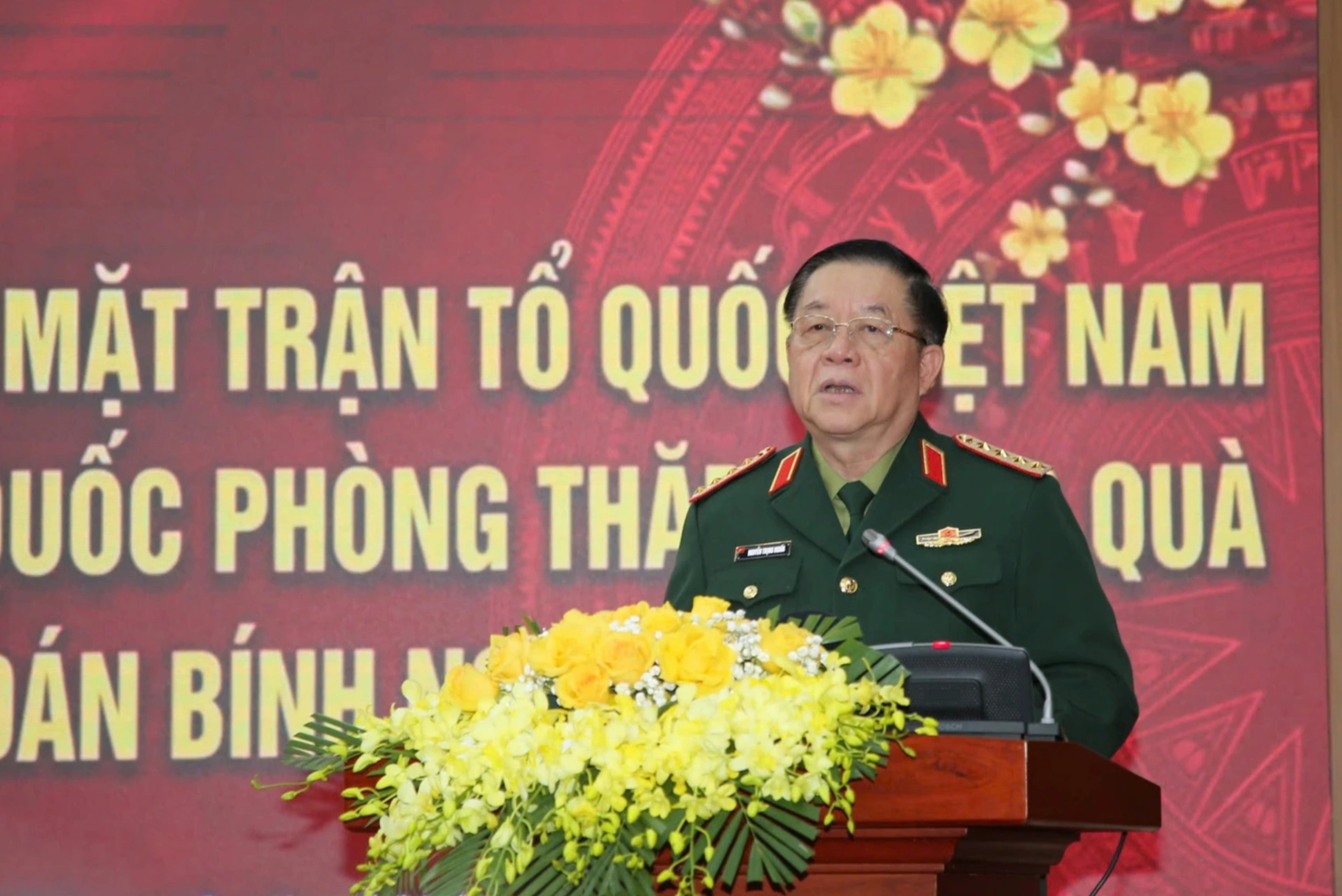 Đại tướng Nguyễn Trọng Nghĩa thăm, chúc tết tại tỉnh Quảng Trị- Ảnh 1.