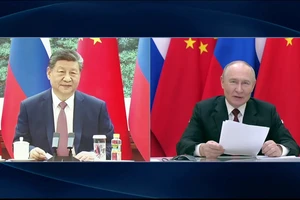 Ông Putin và ông Tập hội đàm, nhấn mạnh quan hệ Nga-Trung 'mùa nào cũng là mùa xuân'