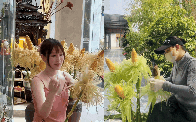 Chẳng cần đào mai tiền triệu, chị em rủ nhau cắm thứ 