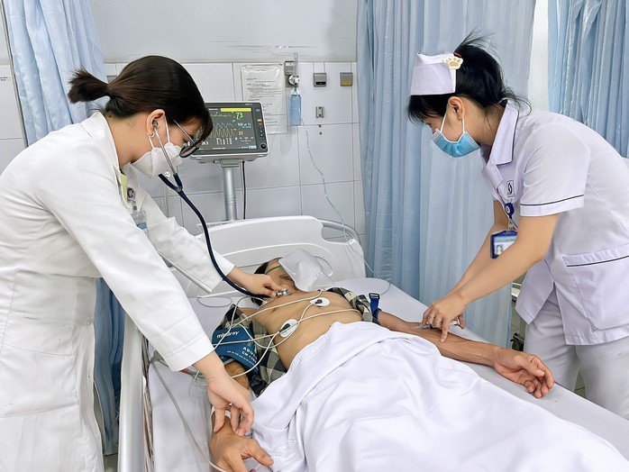 Người bệnh cấp cứu tại Bệnh viện Nhân dân Gia Định