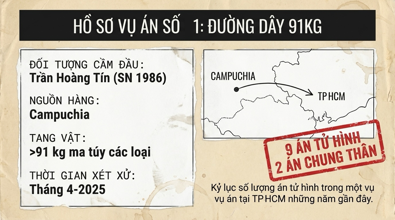 Điểm lại các vụ án ma túy lớn tại TPHCM - Ảnh 1.