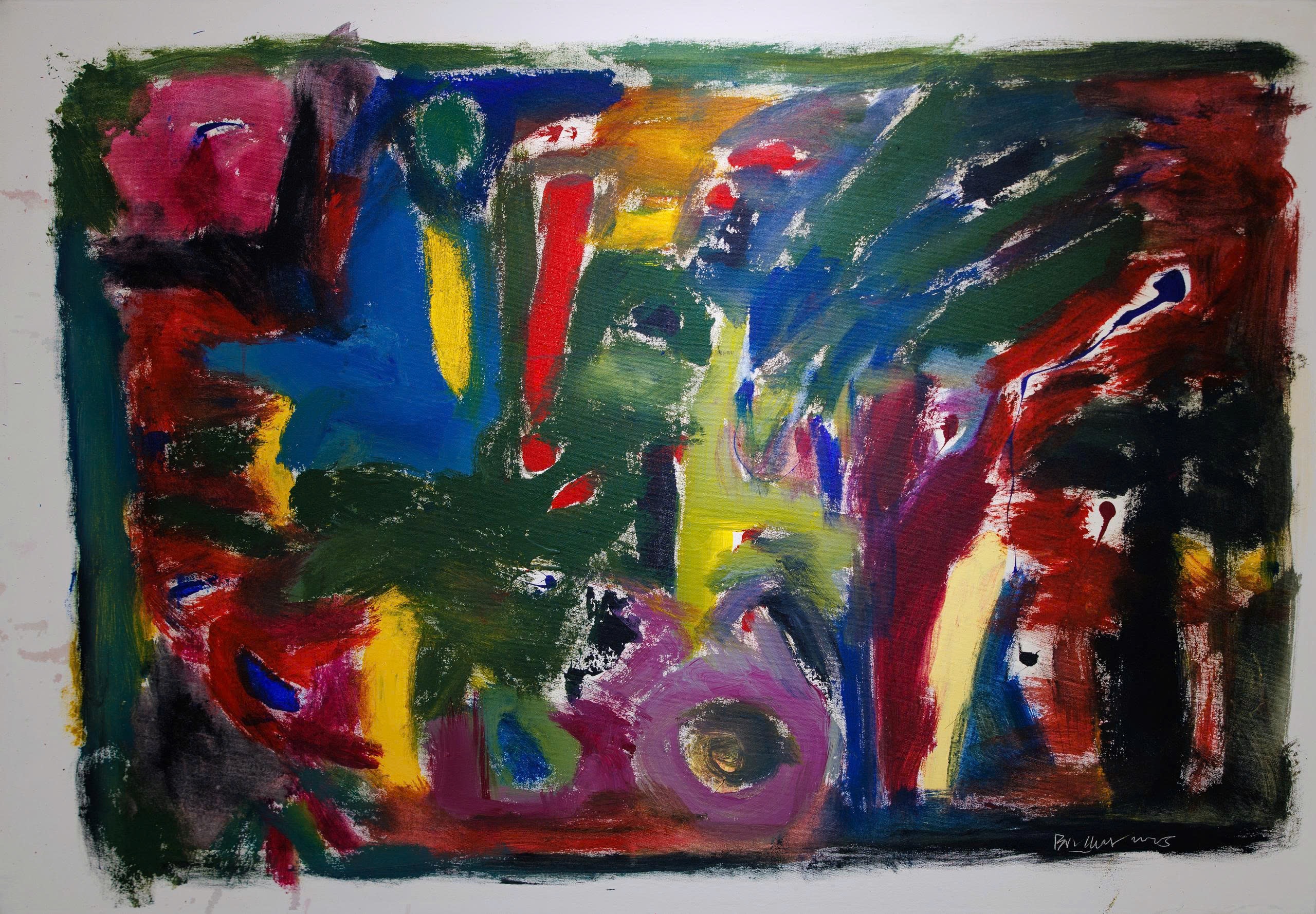 'Bảy tám năm': Độc đáo với tranh 'tự tan rã' của nghệ sĩ Bùi Chát- Ảnh 1.