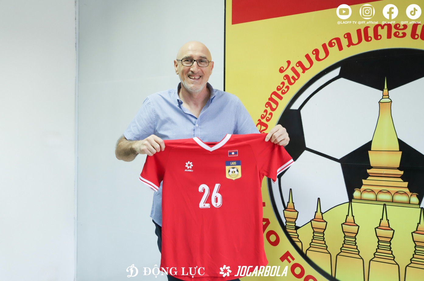Đội tuyển Lào và U.23 có tân HLV châu Âu, từng bôn ba tại Nhật Bản và Thái Lan- Ảnh 1.
