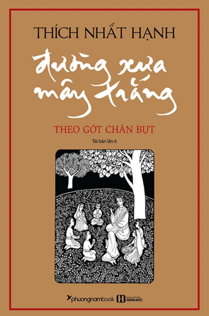 Bìa tác phẩm Đường xưa mây trắng. Ảnh: Phuong Nam Books