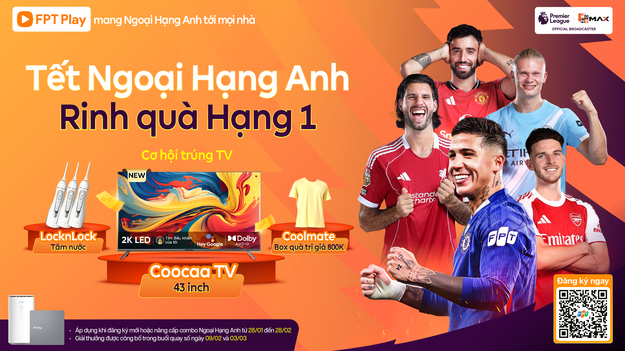 FPT mang Ngoại hạng Anh tới mọi nhà với gói cước linh hoạt - Ảnh 2.