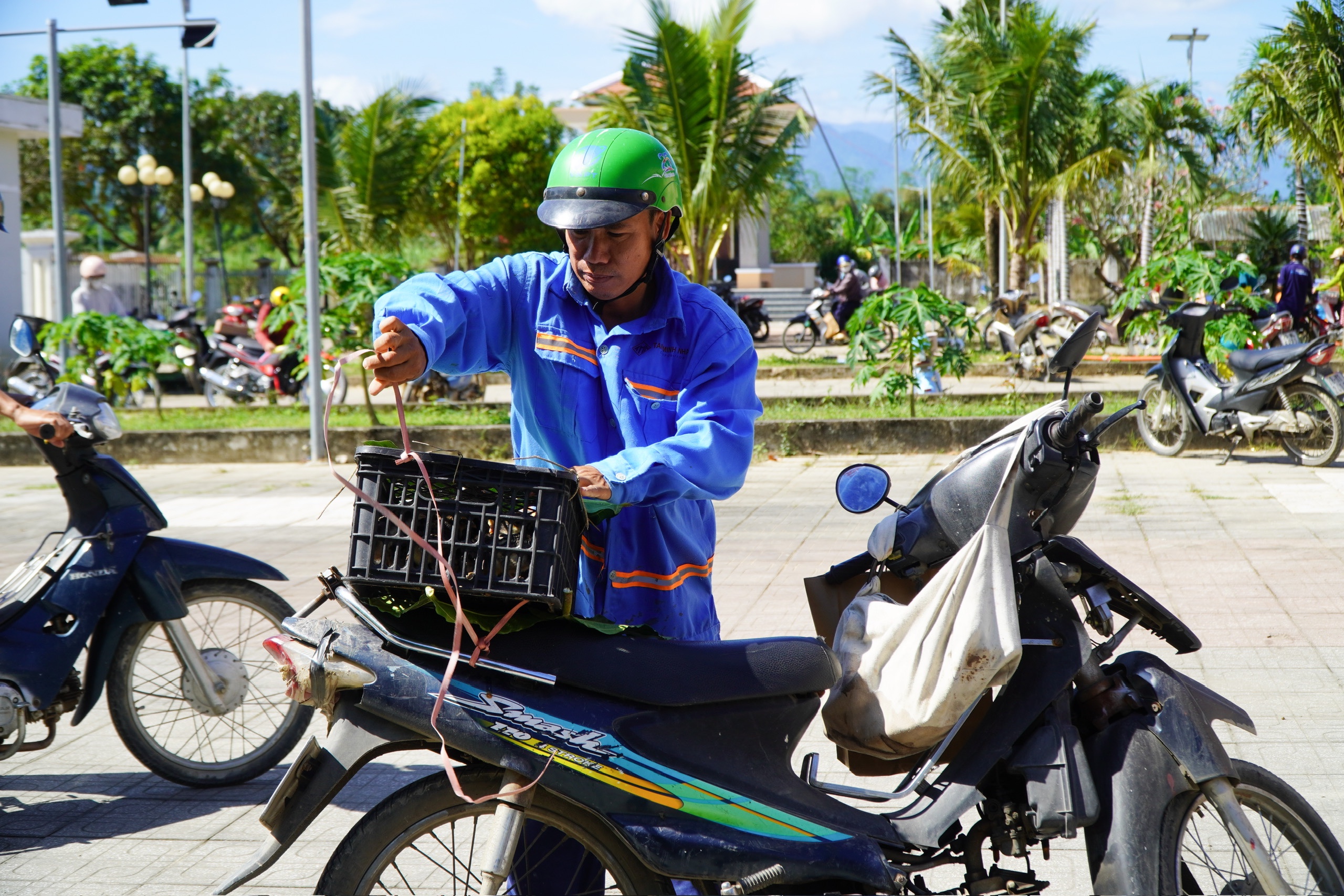 Food Bank và nhiều doanh nghiệp chung tay trao 'gà sinh kế', tái thiết sau thiên tai ở Khánh Hòa - Ảnh 1.
