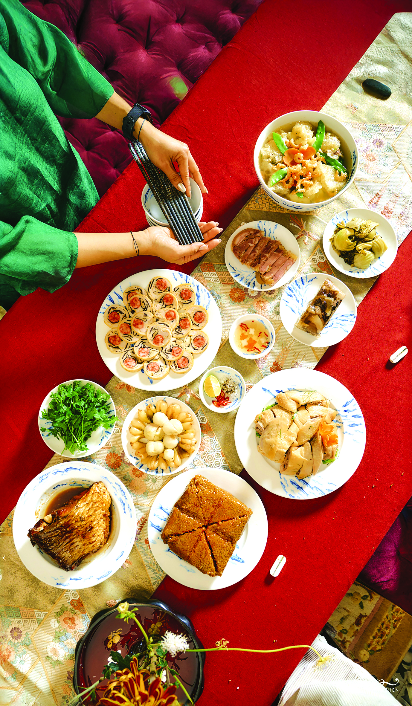 GÓI MÙI TẾT TRONG NẾP NHÀ  - Ảnh 2.