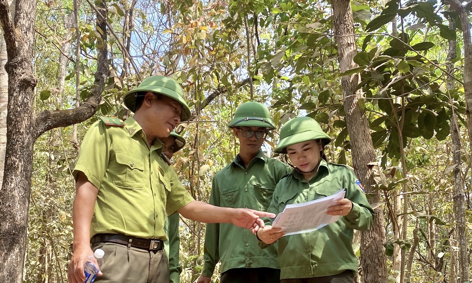 Gác niềm riêng, giữ rừng xuyên Tết - Ảnh 2.