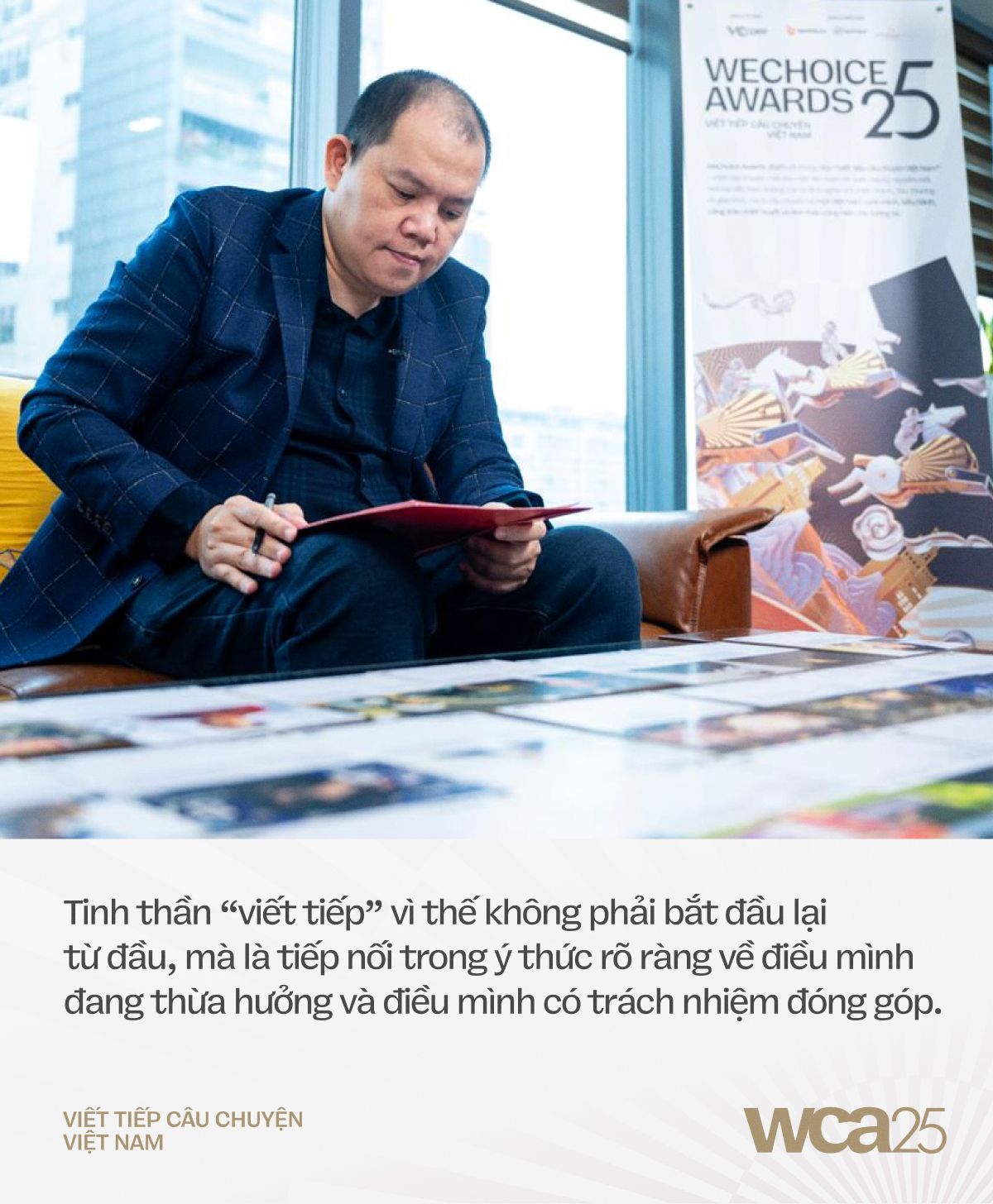 Ông Vương Vũ Thắng: “Giá trị của một câu chuyện luôn bắt đầu từ trái tim của chính người viết nên nó”- Ảnh 1.