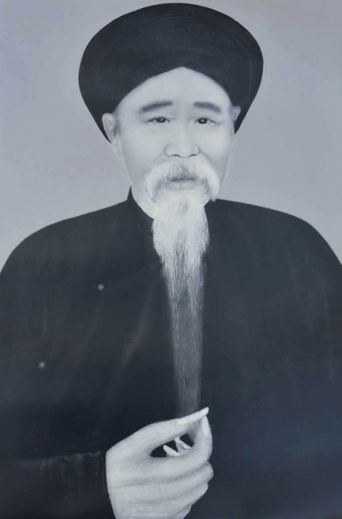 Thái sư Trương Đăng Quế. Ảnh truyền thần