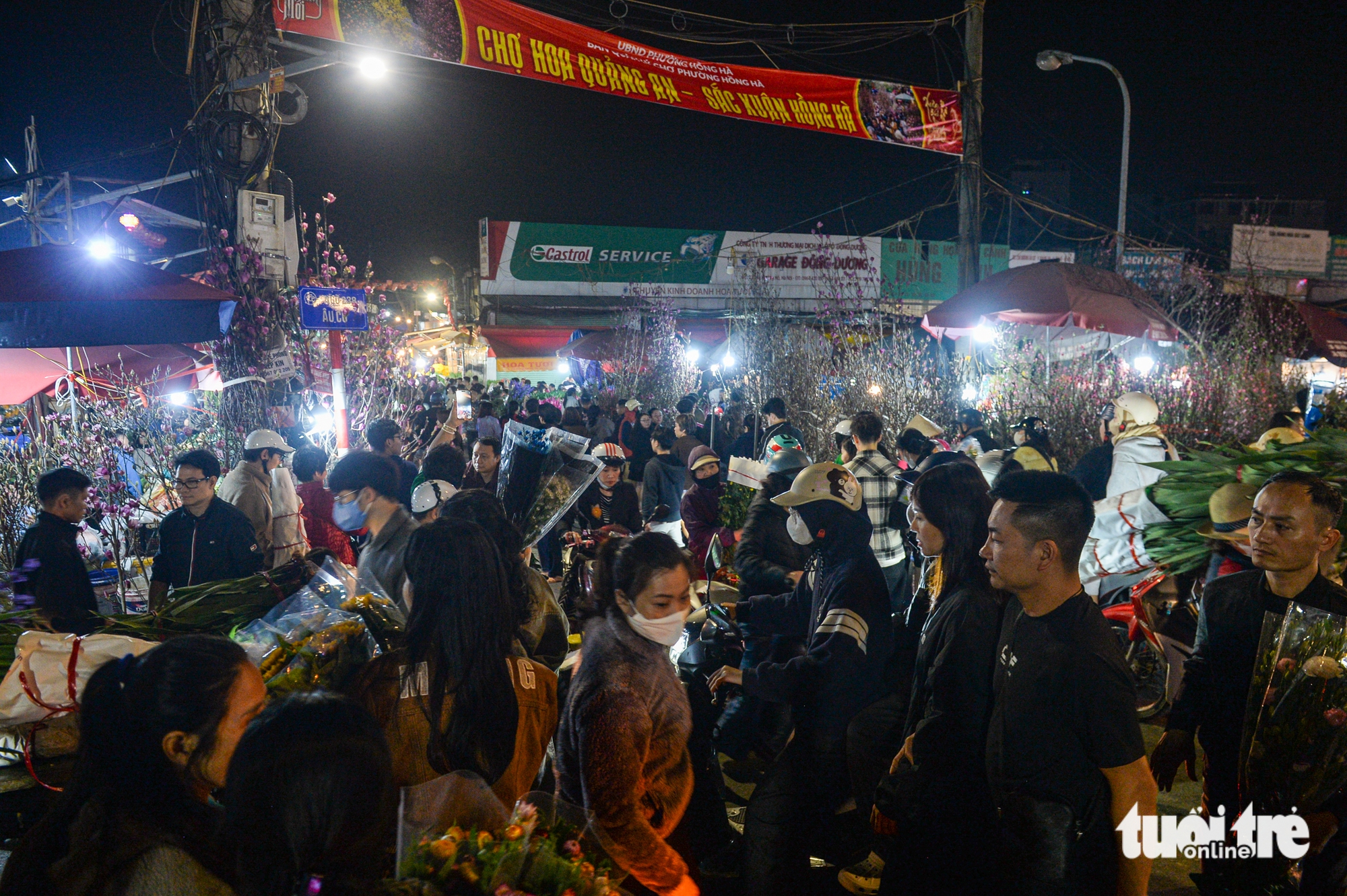 chợ hoa - Ảnh 1.