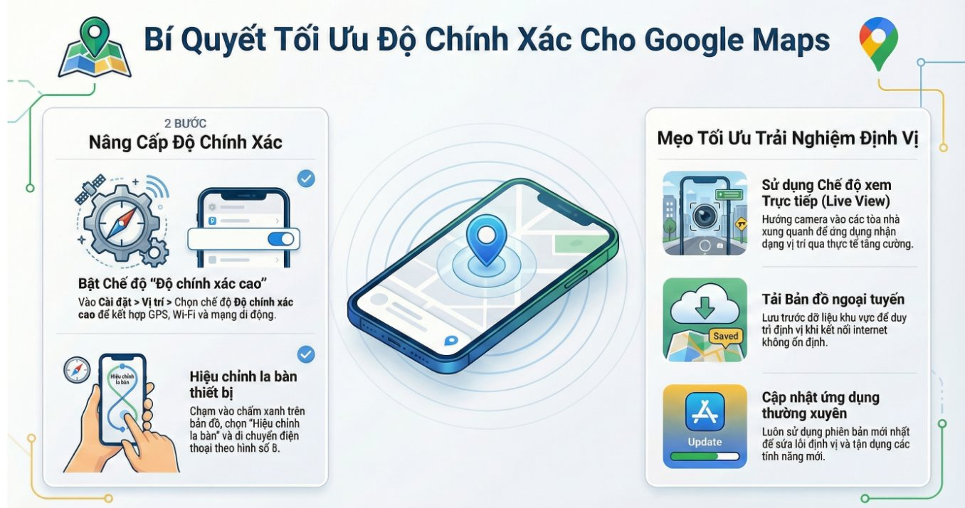 Google Maps sẽ chỉ đường chi tiết và chính xác nhất khi bạn bật tính năng này trên điện thoại- Ảnh 1.