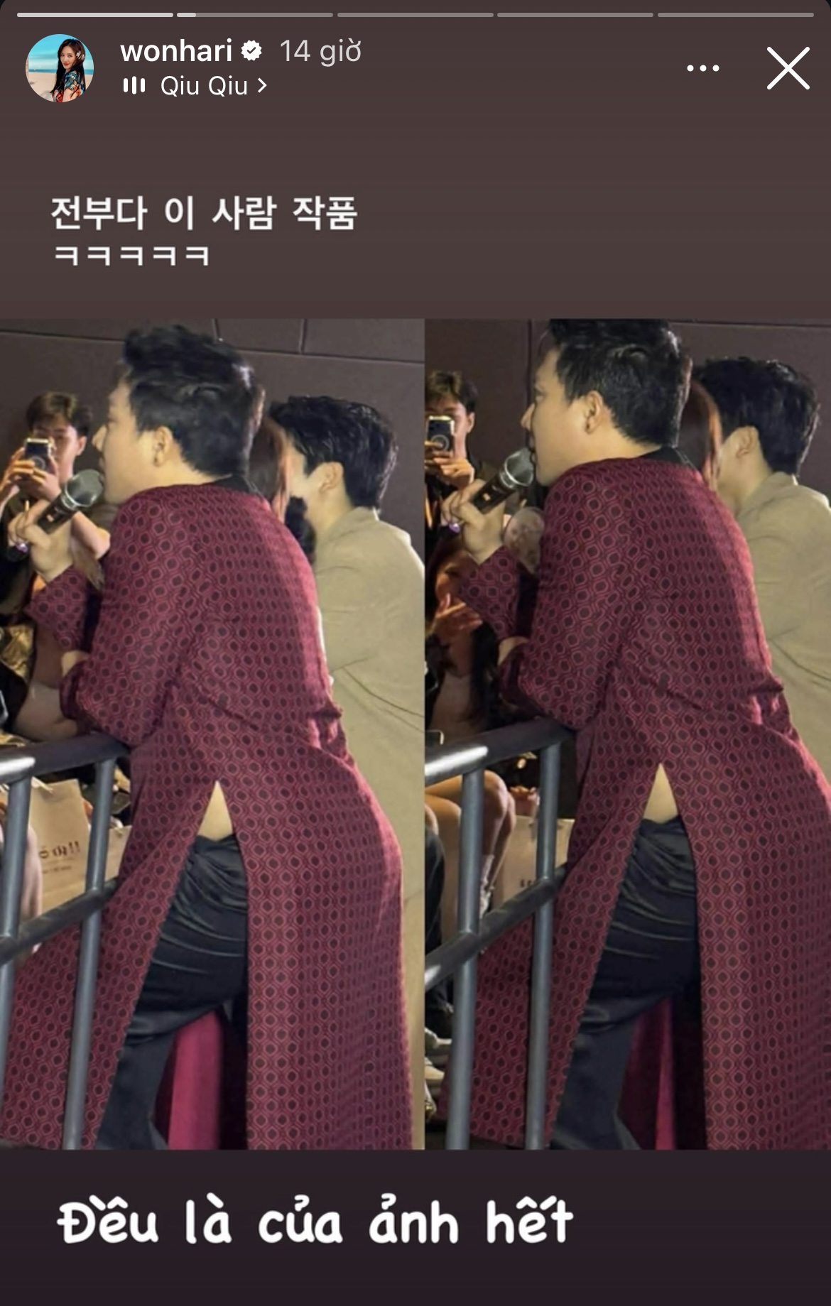 Hari Won gửi 1 bức ảnh, Trấn Thành vừa xem xong cảm thán: 