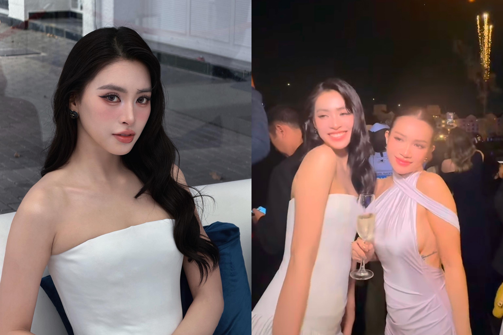 Hoa hậu Tiểu Vy nhận lỗi, giải thích vụ hình ảnh dính logo trang web cá độ - 1