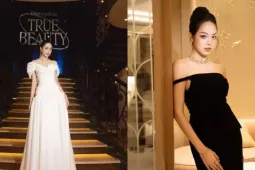 Trước ồn ào bộ đầm tím, Hoa hậu Thanh Thủy từng diện nhiều váy dạ hội đẹp đỉnh