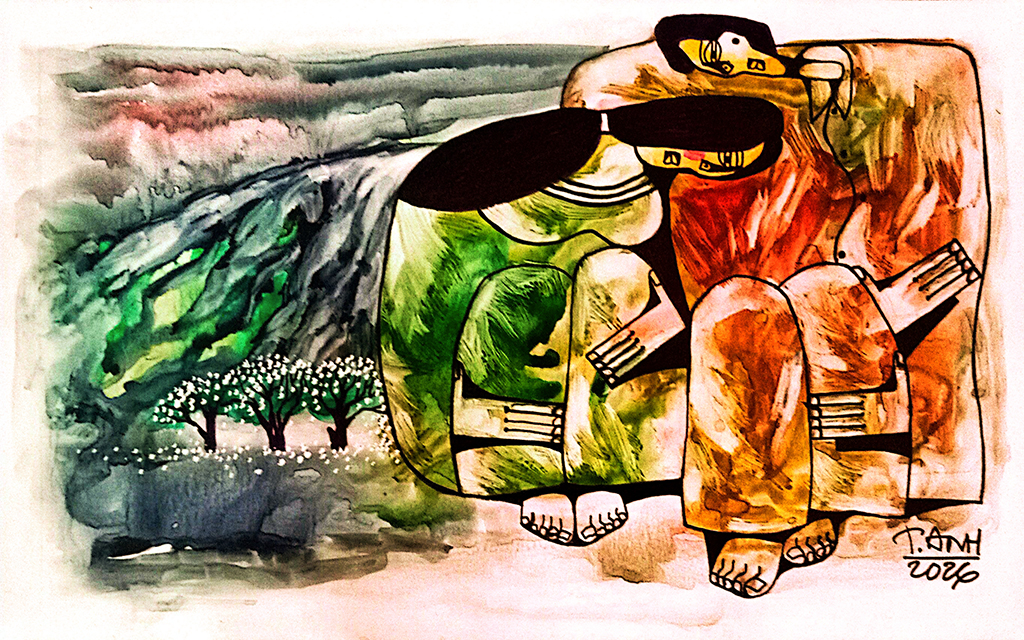 Hoa lê trắng bên bờ Sầu Vắng - Truyện ngắn của Dương Bình Nguyên - Ảnh 1.