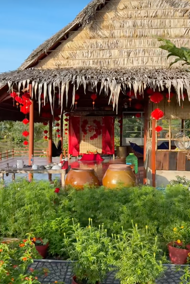 Tết trong khu vườn 3.000m2 ở miền Tây: Hoa nở rộ khắp vườn, gia chủ chăm chút từng khóm hoa từ 2 tháng trước- Ảnh 2. Tết trong khu vườn 3.000m2 ở miền Tây: Hoa nở rộ khắp vườn, gia chủ chăm chút từng khóm hoa từ 2 tháng trước- Ảnh 2.