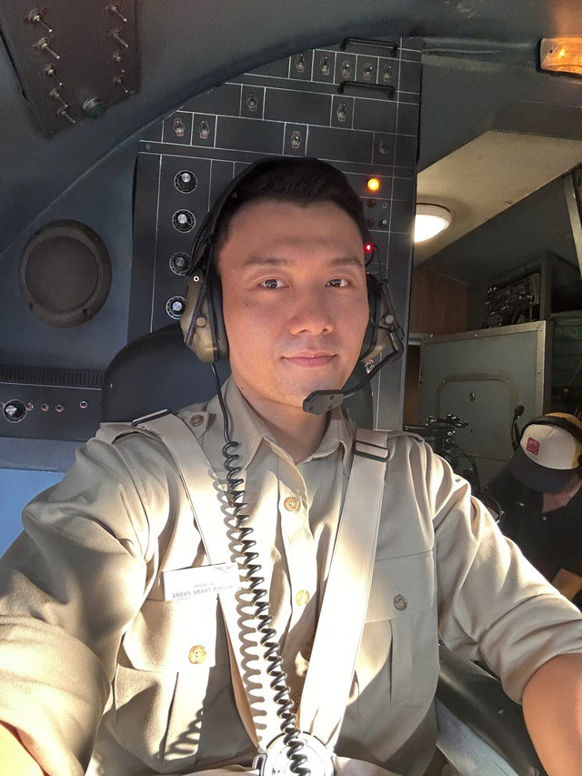 Xuân Phúc gây ấn tượng với vai diễn cơ trưởng Long trong phim điện ảnh Tử chiến trên không