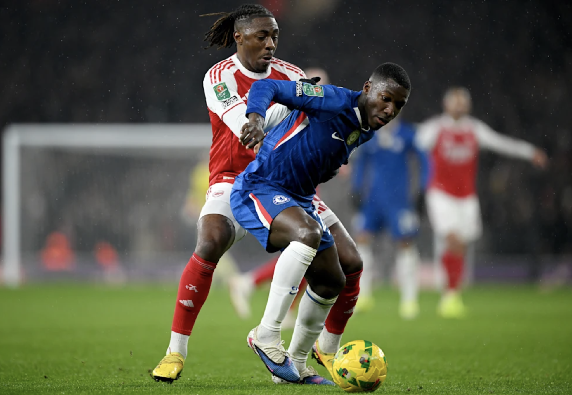 Kai Havertz ghi bàn phút bù giờ, Arsenal vào chung kết League Cup - Ảnh 1.