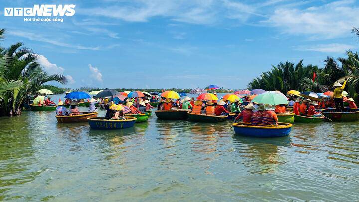 Khám phá ngôi làng Việt lọt top đẹp nhất thế giới 5 Khu rừng dừa Bảy Mẫu luôn rộn ràng bước chân du khách.