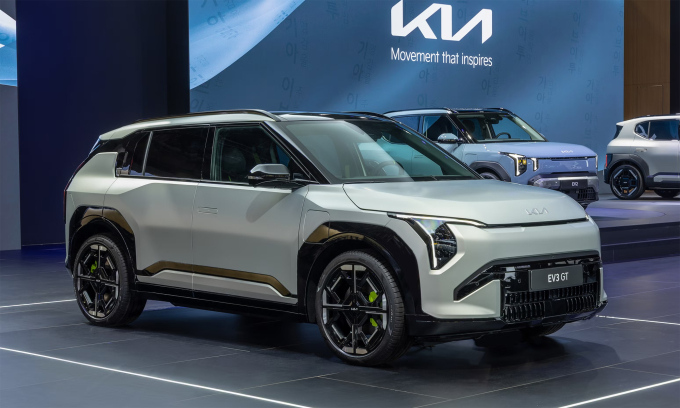 SUV điện cỡ nhỏ EV3 phiên bản GT. Ảnh: Kia