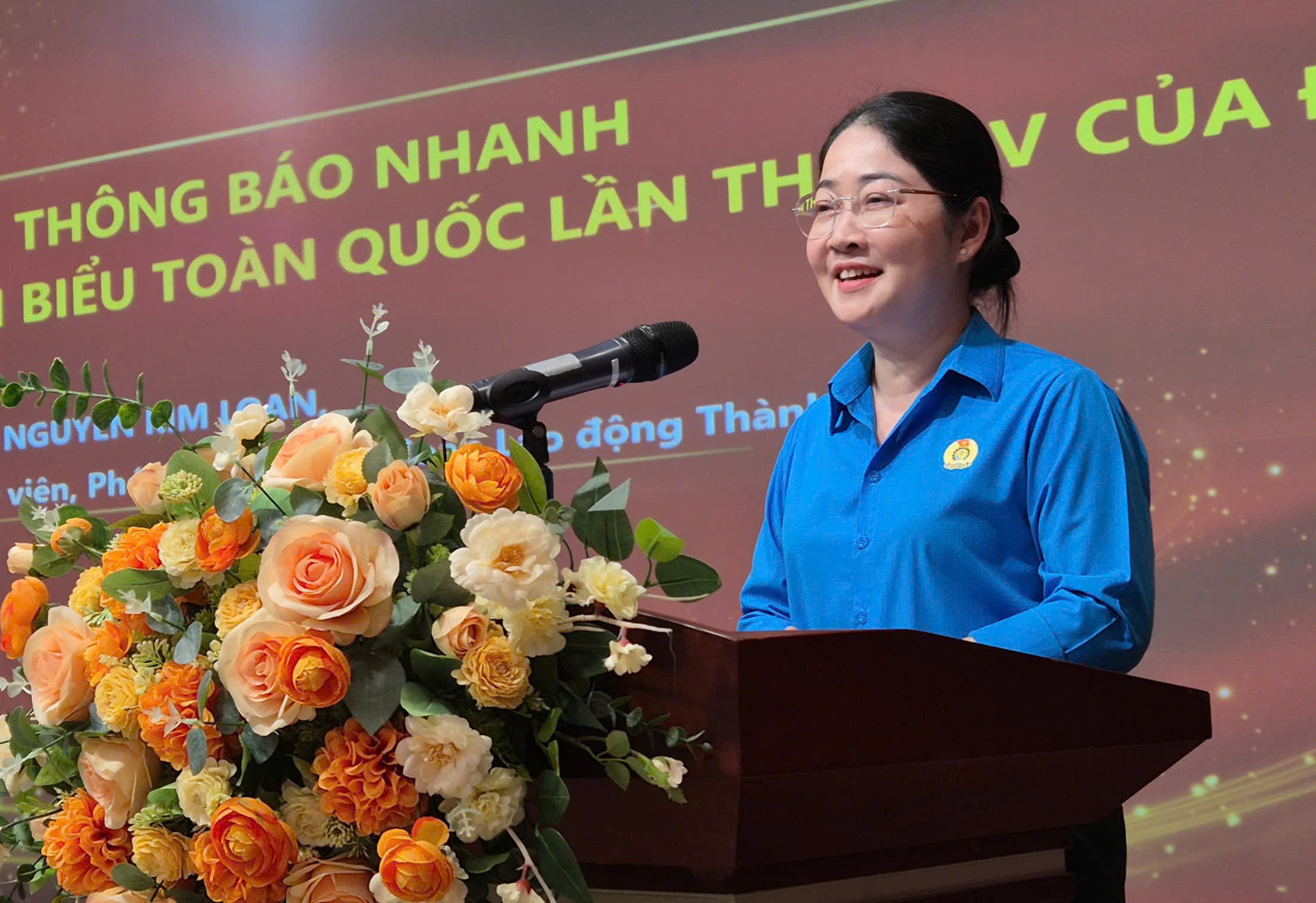 LĐLĐ TPHCM thông tin kết quả Đại hội đại biểu toàn quốc lần thứ XIV của Đảng đến cán bộ Công đoàn - Ảnh 1.