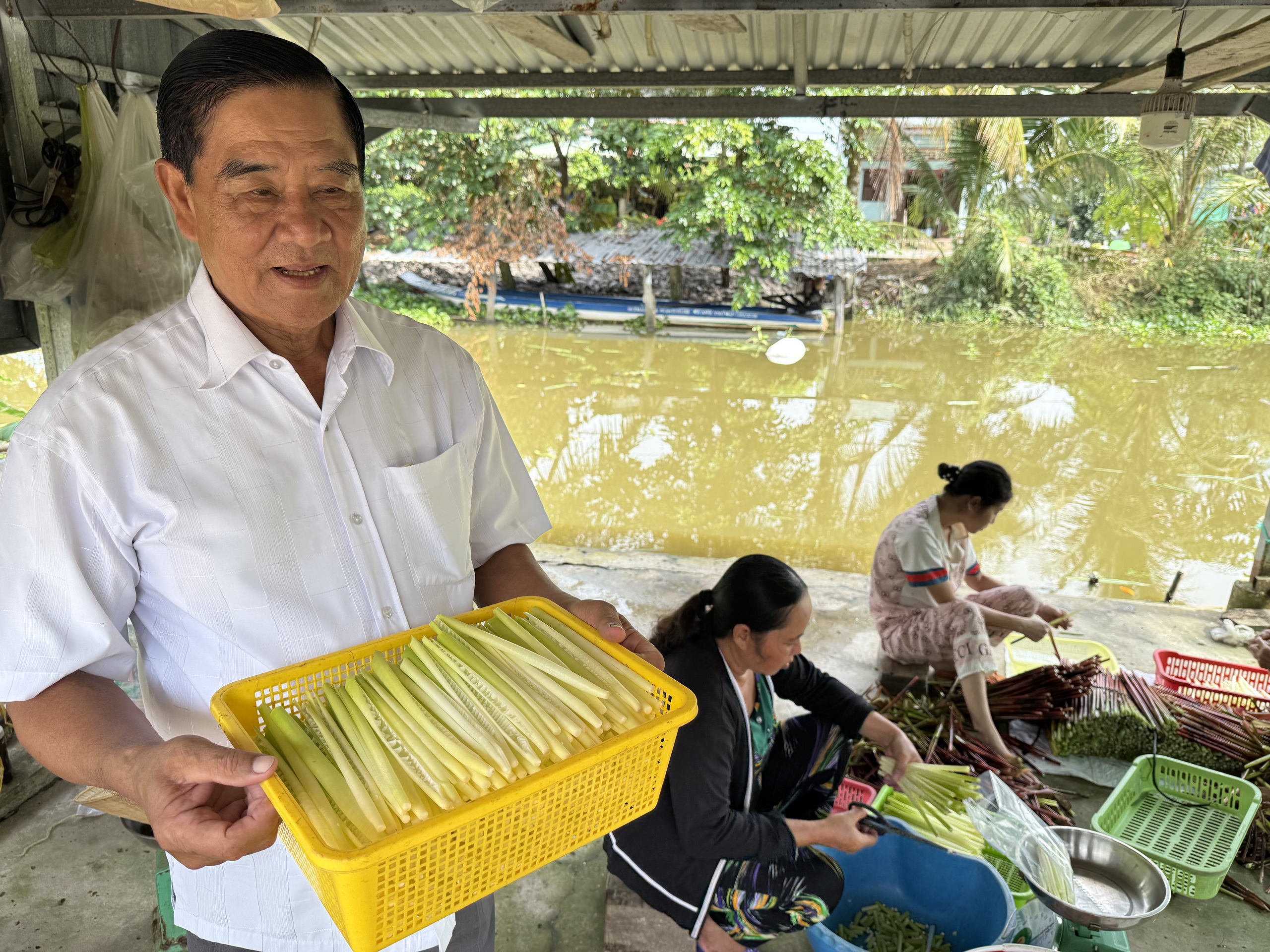Làm giàu từ 'cỏ dại' ở vùng đất phèn mặn - Ảnh 1.