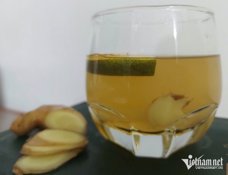 Loại củ dân dã là trợ thủ giúp cơ thể phục hồi sau uống rượu 1 Món trà gừng mật ong giúp cơ thể hồi phục nhanh sau uống rượu. Ảnh: N. Huyền