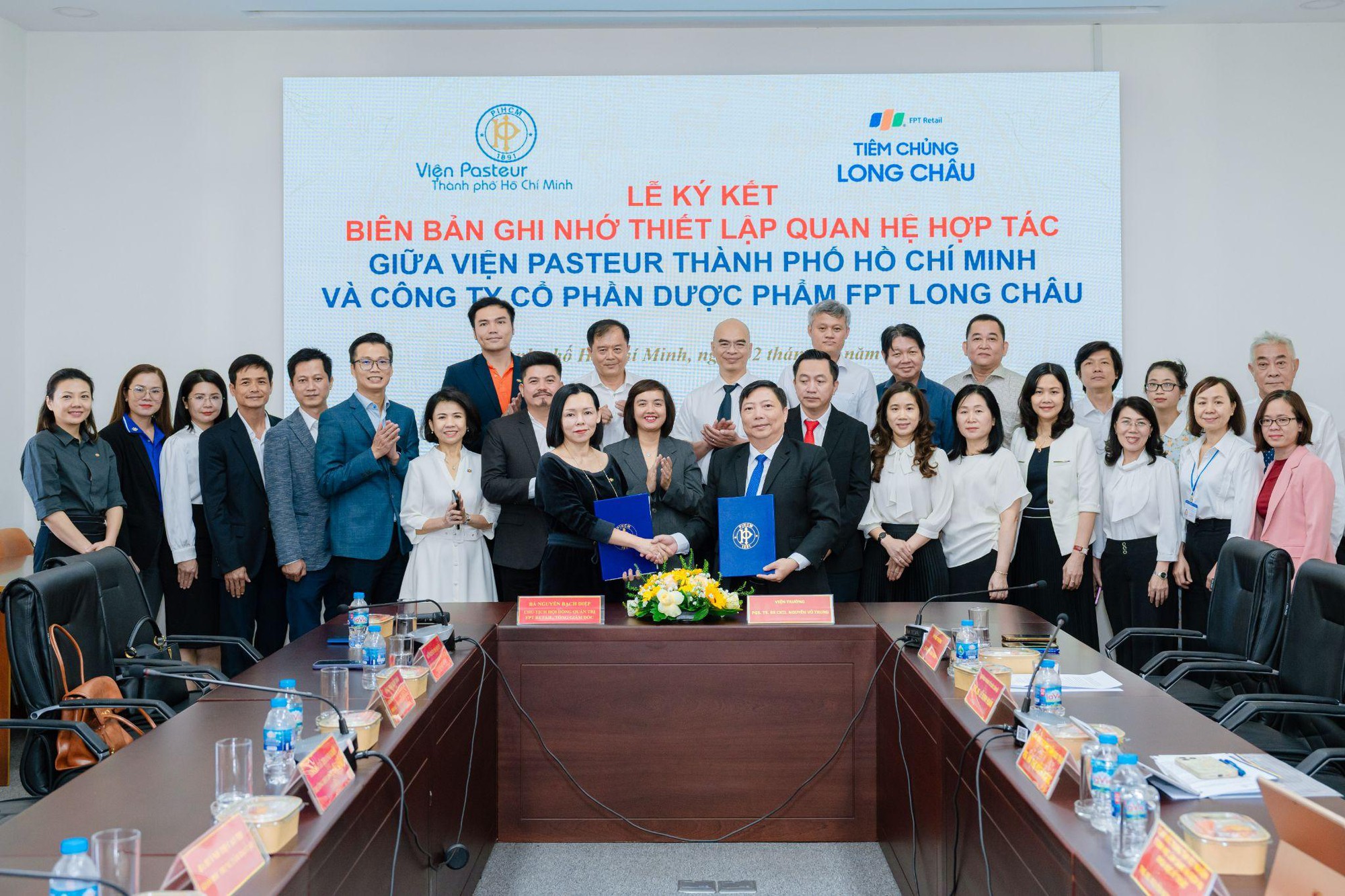 Long Châu hợp tác chiến lược cùng Viện Pasteur TP. Hồ Chí Minh - cơ sở nghiên cứu khoa học hàng đầu về y tế dự phòng- Ảnh 1.