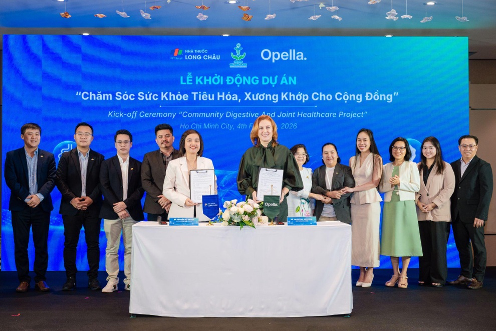 Long Châu và Opella khởi động dự án chăm sóc sức khỏe tiêu hóa và xương khớp - 1