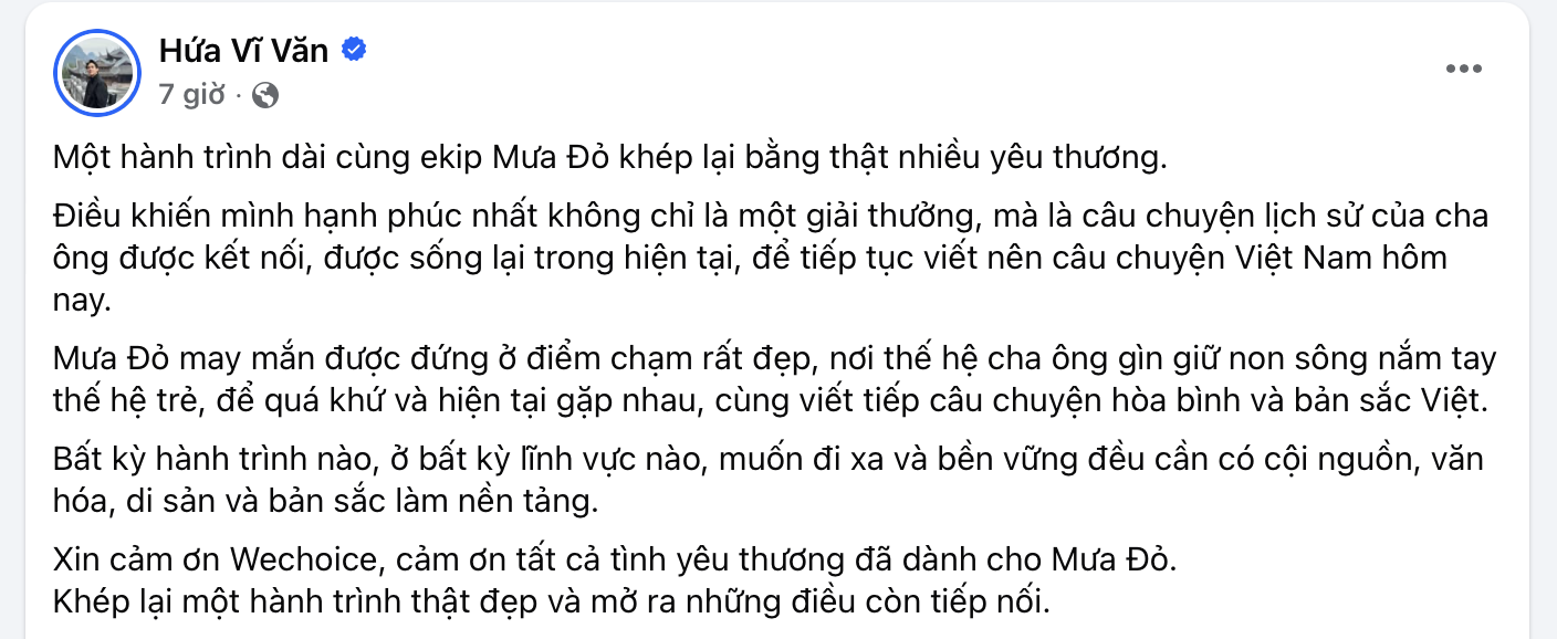 MXH ngập chia sẻ dàn sao Việt sau gala WeChoice Awards: Cảm xúc, ý nghĩa, vỡ oà và hơn thế nữa!- Ảnh 7.